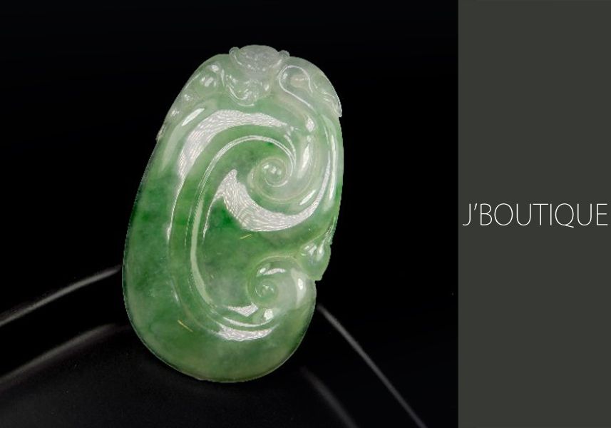 天然本翡翠 ヒスイ ペンダント or 置物 孫悟空 猿 男女兼用 A貨 本物保証