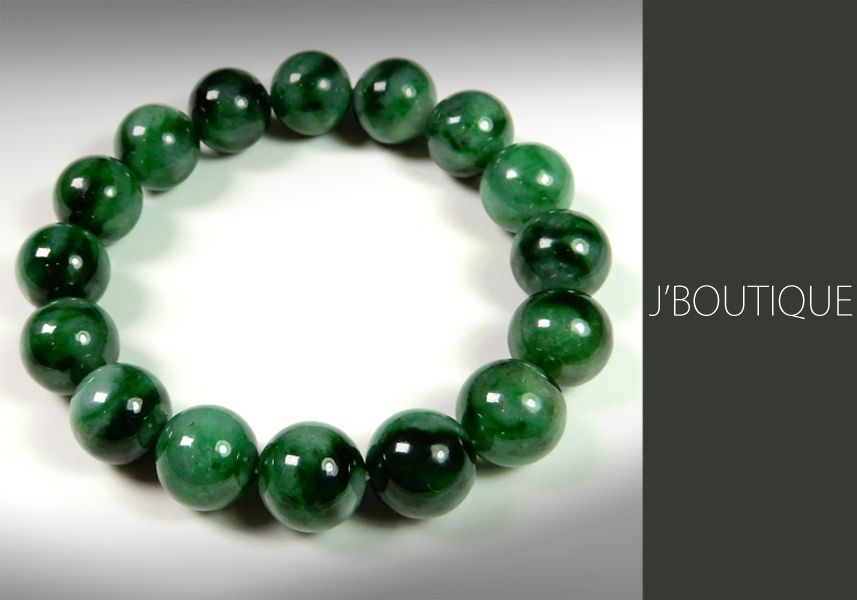 ミャンマー天然a商品翡翠のブレスレット