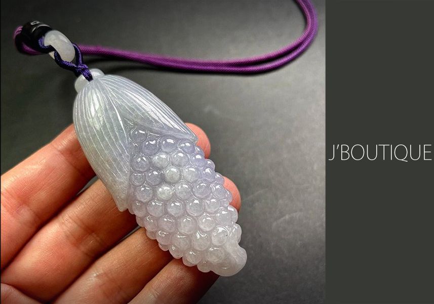 翡翠 トウモロコシ ミャンマー産天然無処理翡翠 コーン とうもろこし ペンダント 手