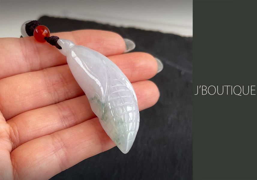 翡翠 トウモロコシ ミャンマー産天然無処理翡翠 とうもろこし コーン ペンダント