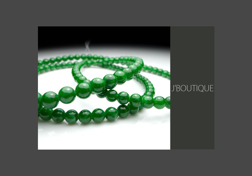 ミャンマー産天然無処理翡翠 ネックレス ルース 緑